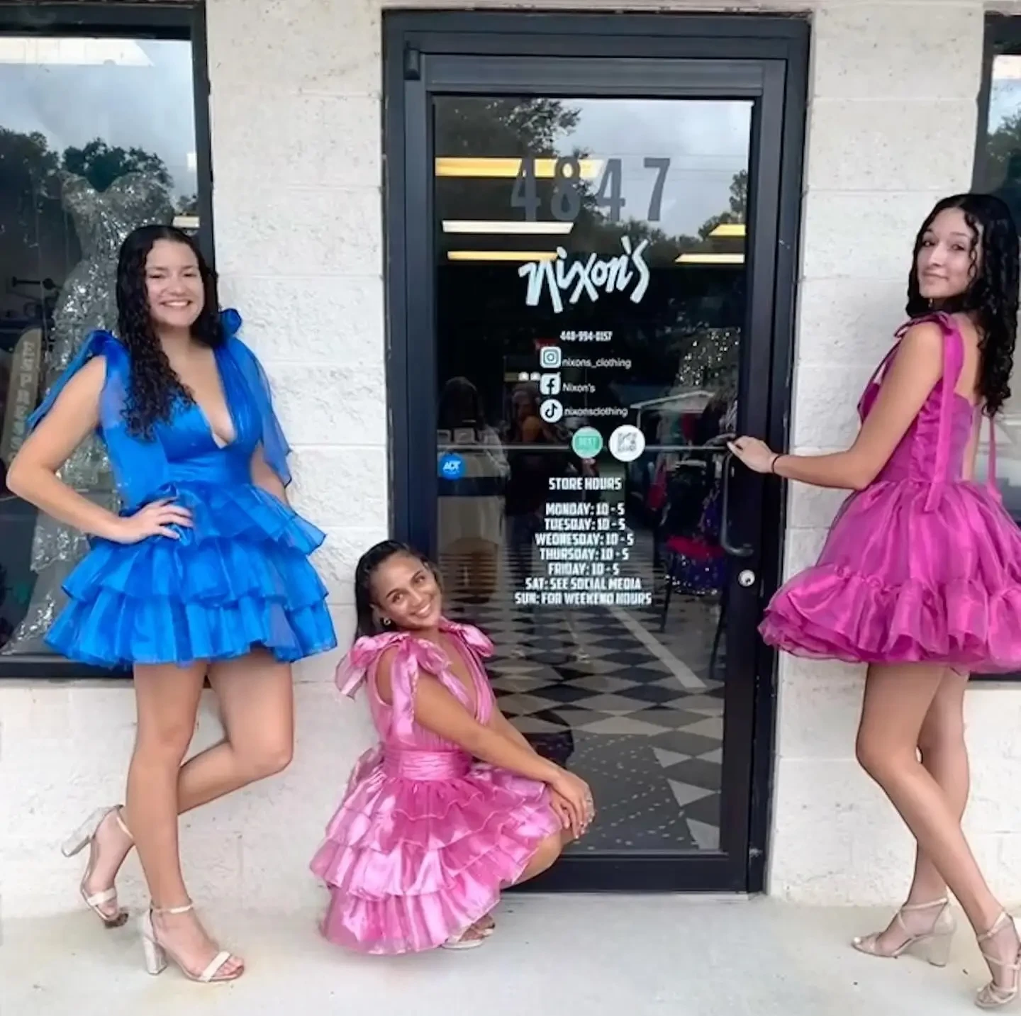 Nixons clothing hoco dress