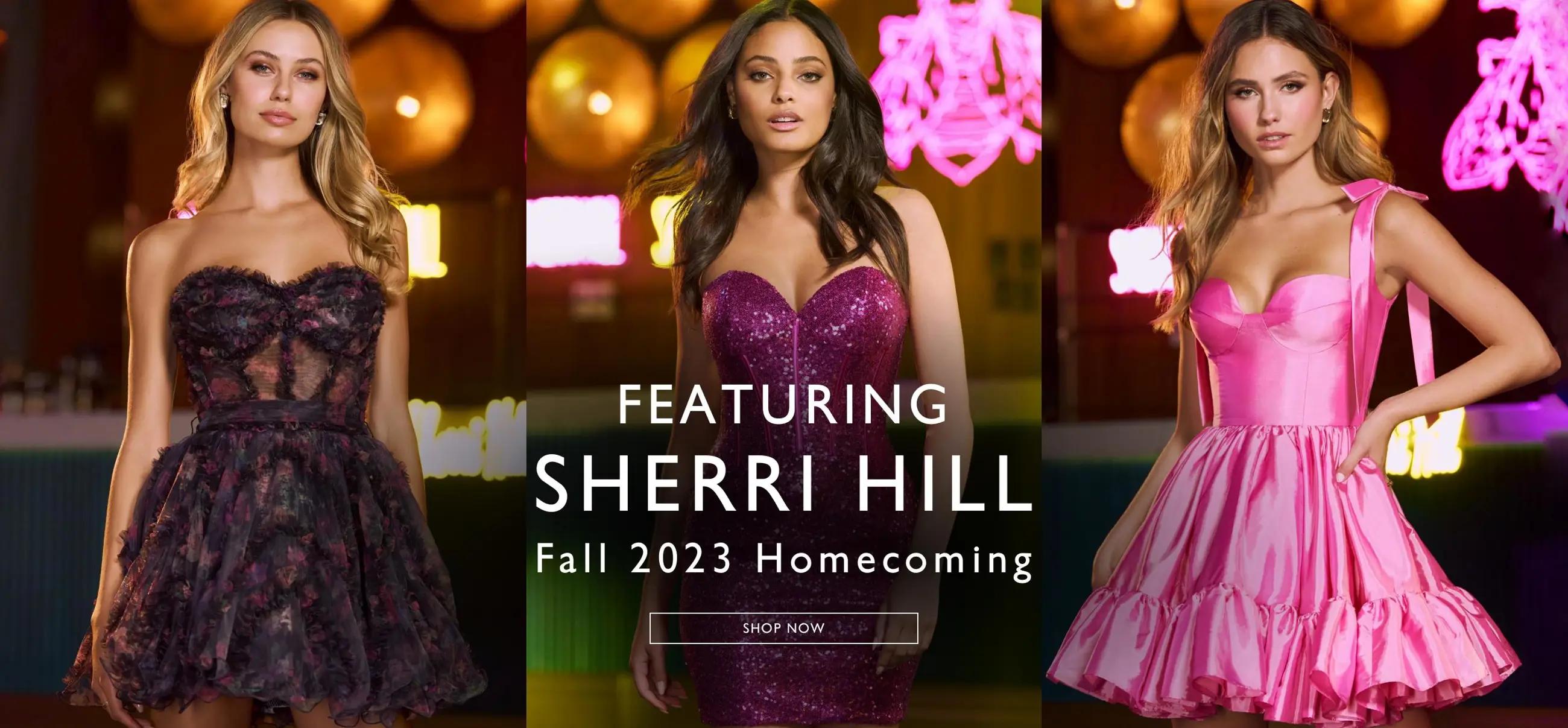 Sherri Hill 2023 Homecoming Banner Desktop